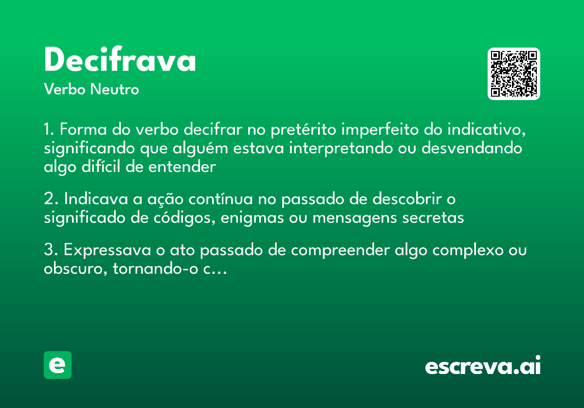 decifrava