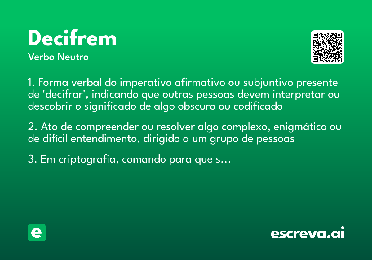 decifrem