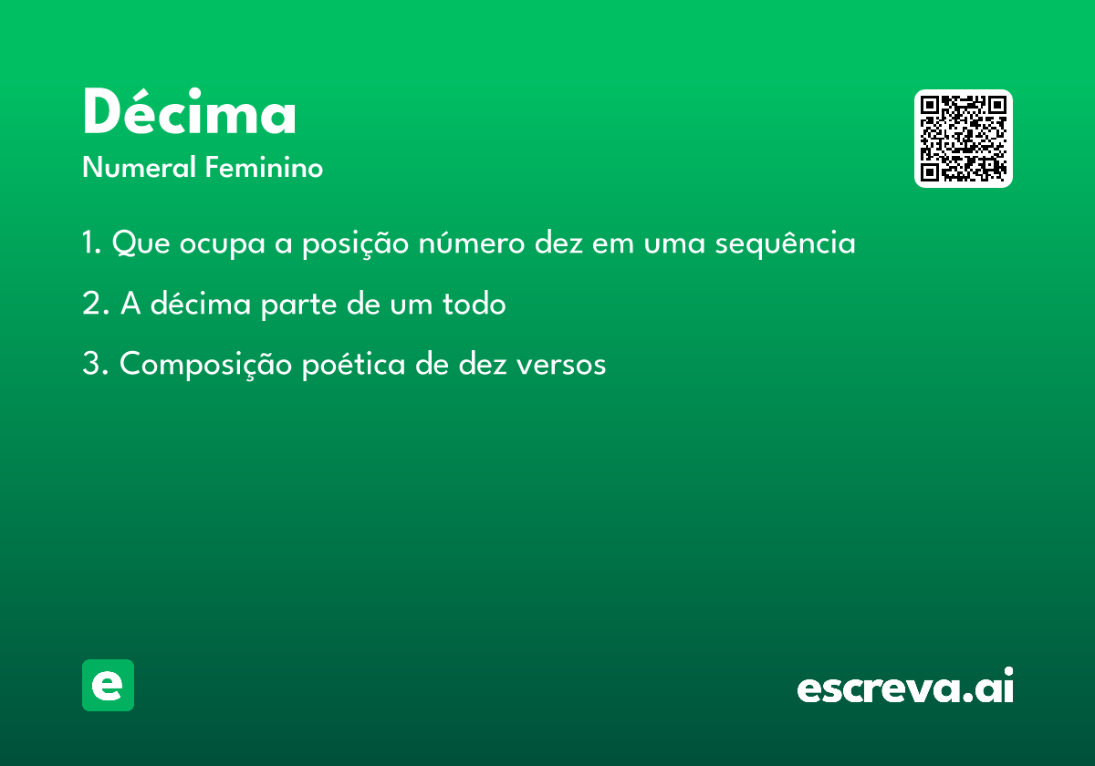 décima