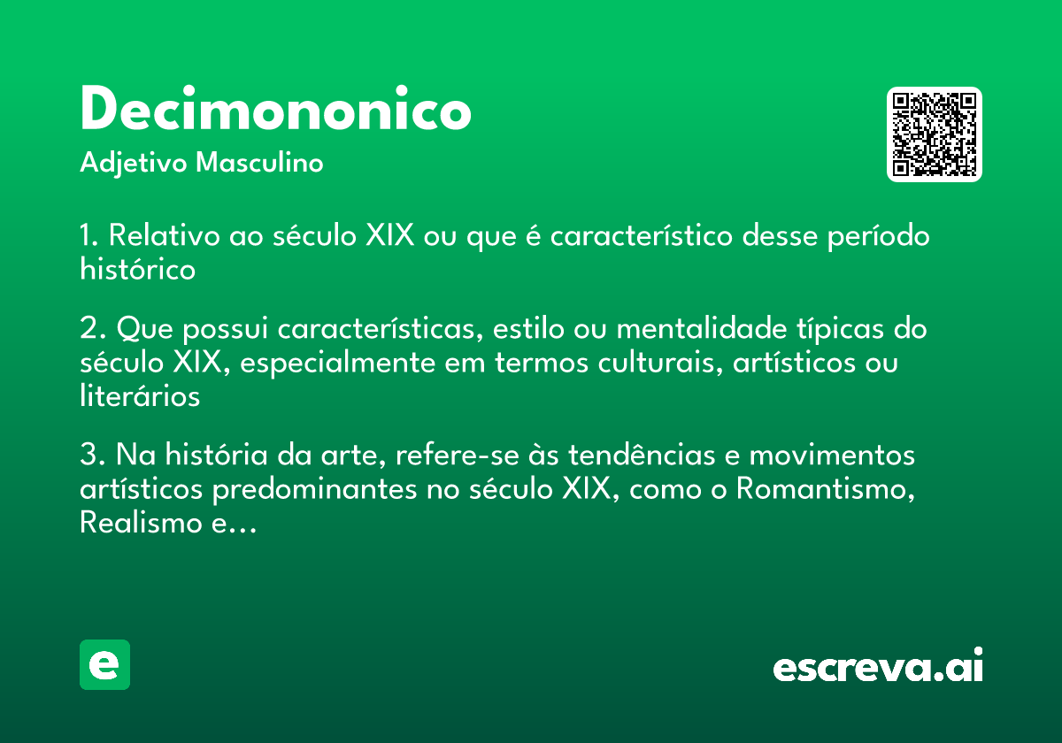 decimononico