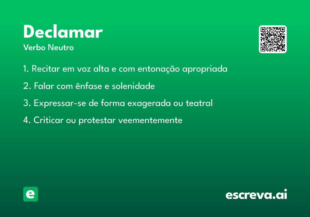 declamar