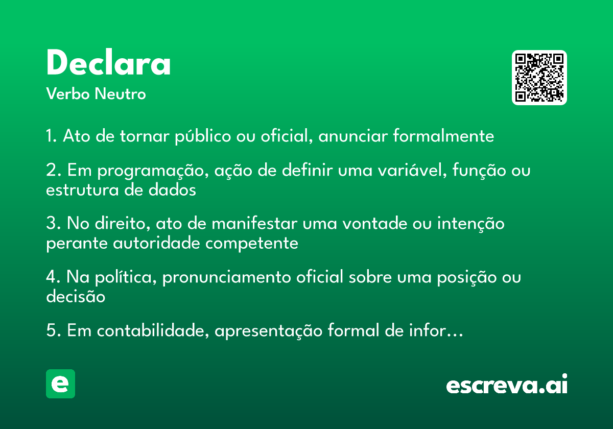 declara