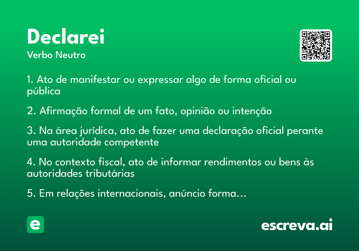 declarei