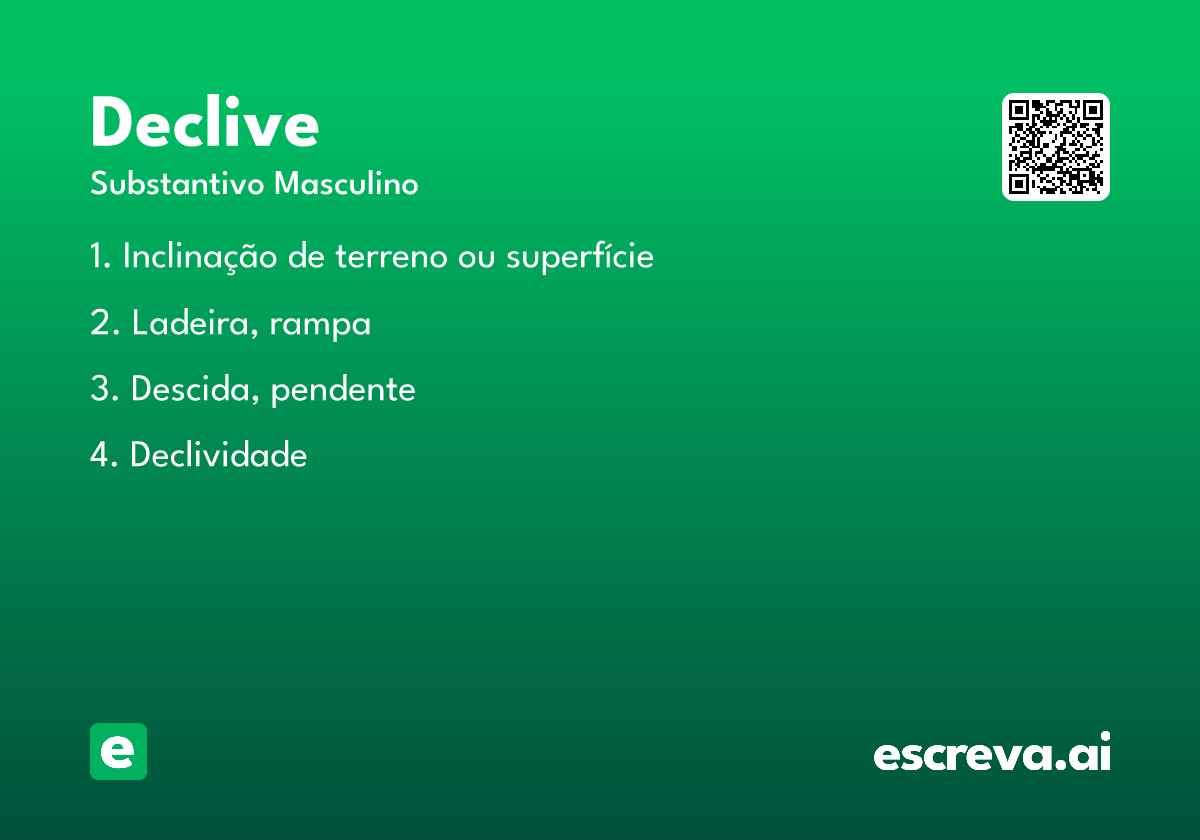 declive