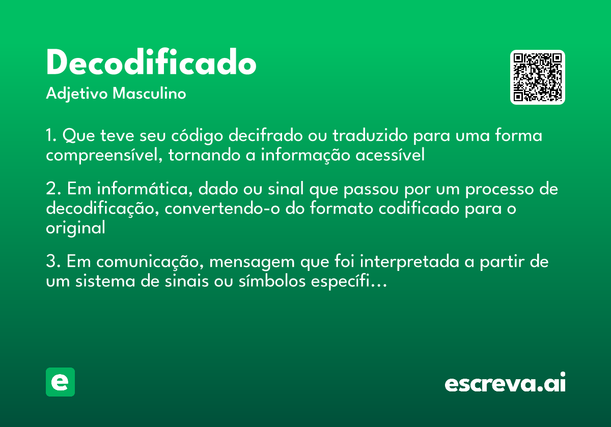 decodificado