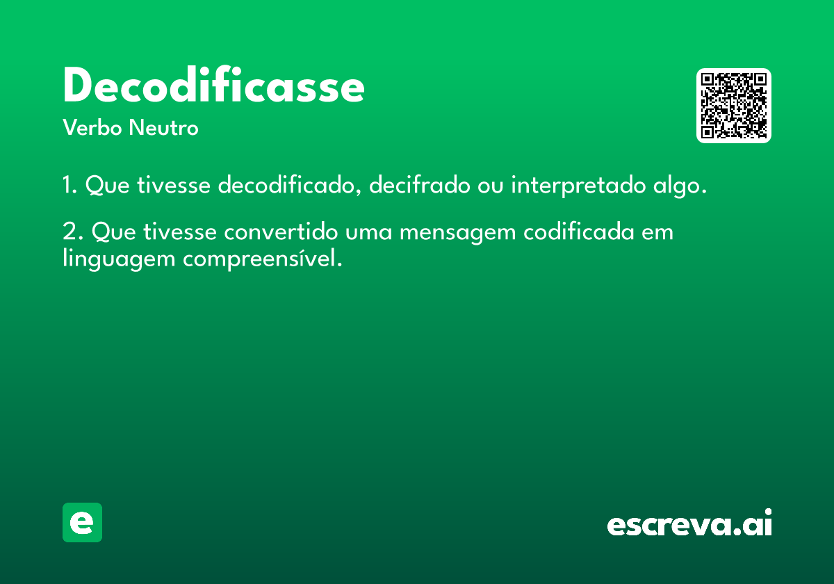 decodificasse