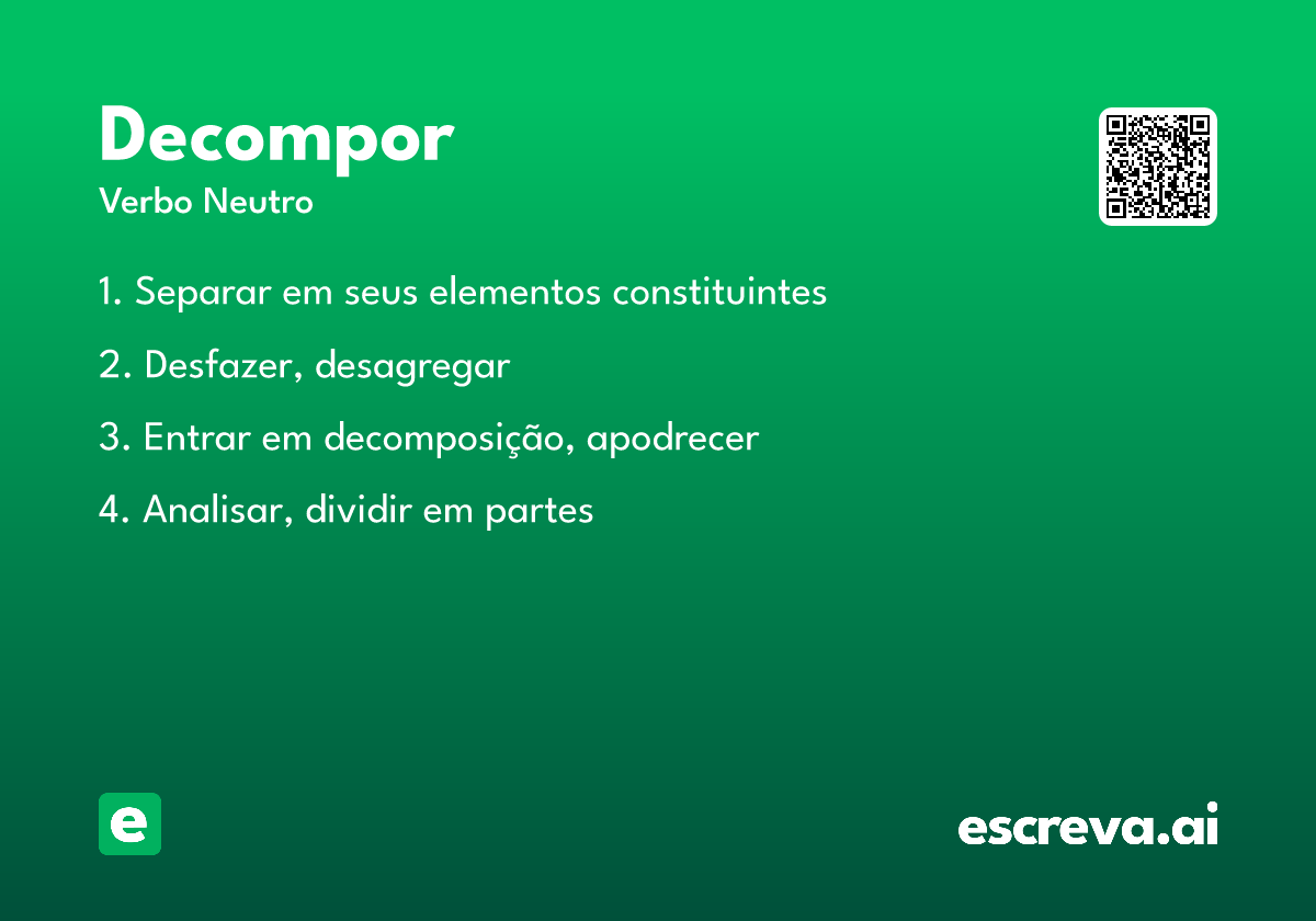decompor