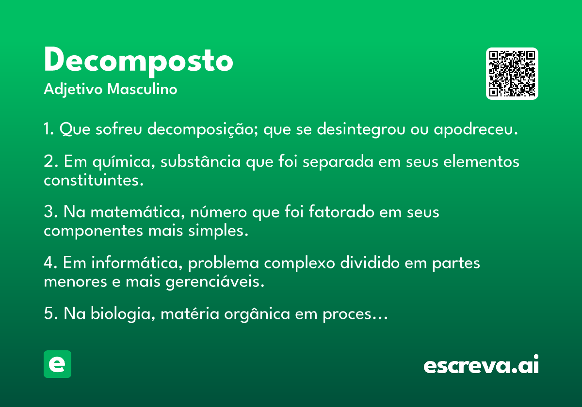 decomposto
