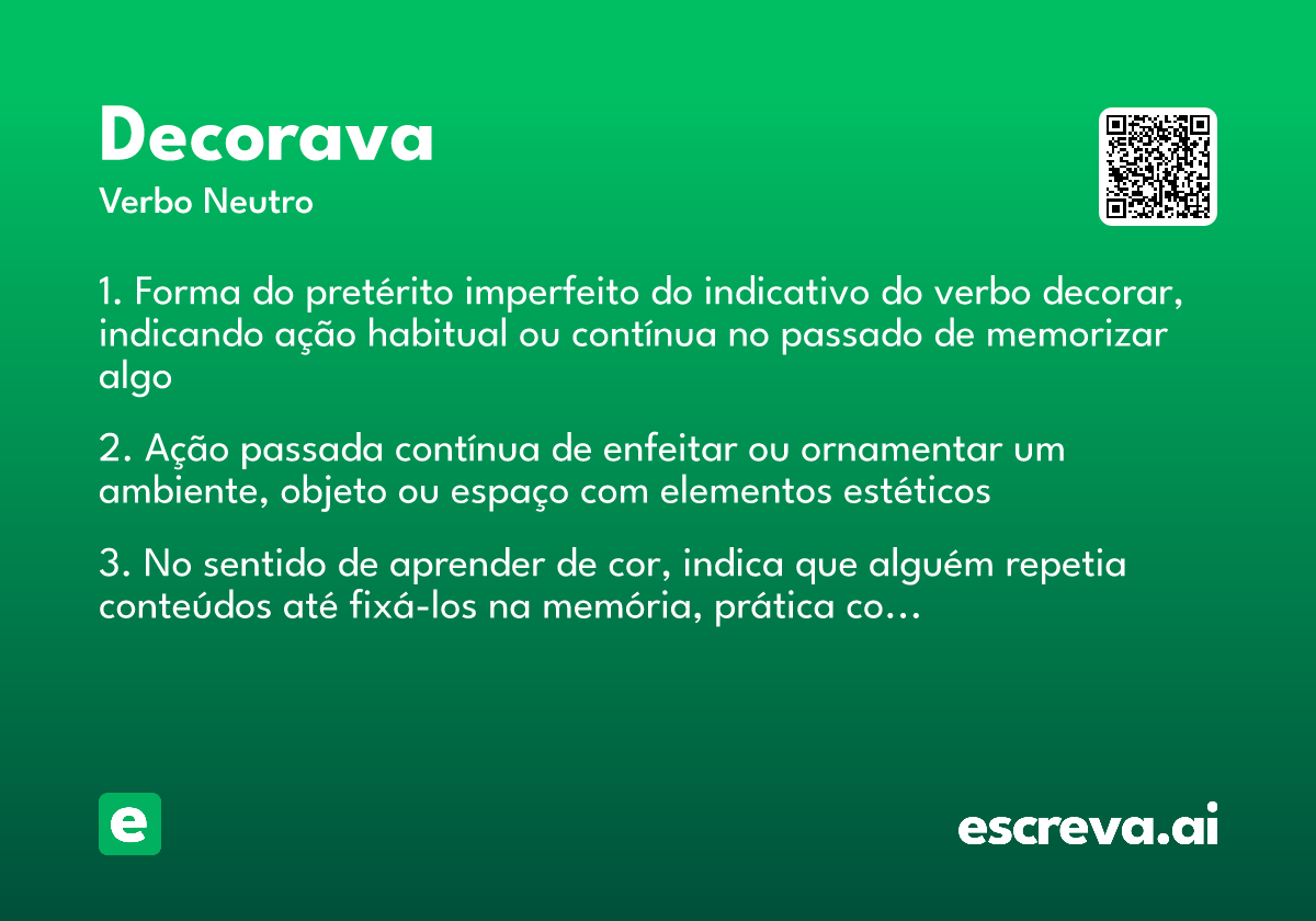 decorava