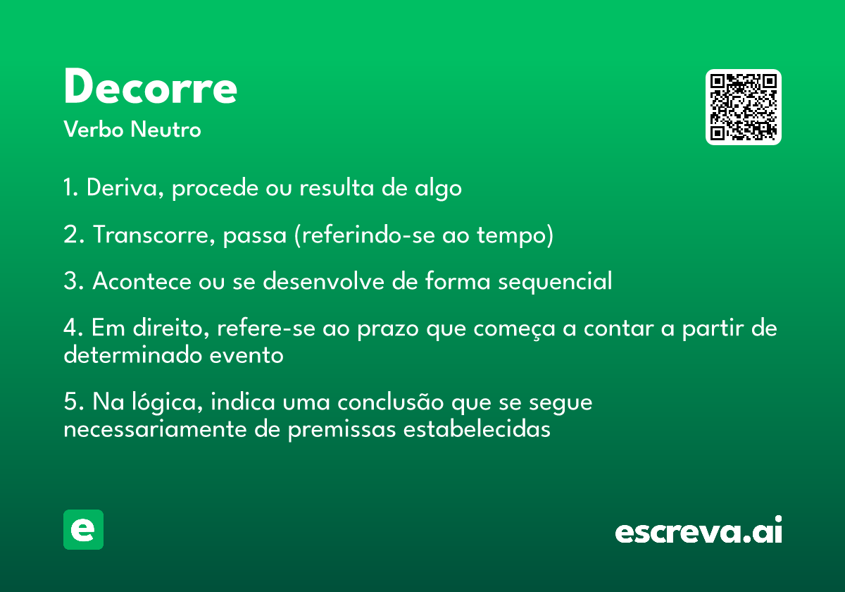 decorre