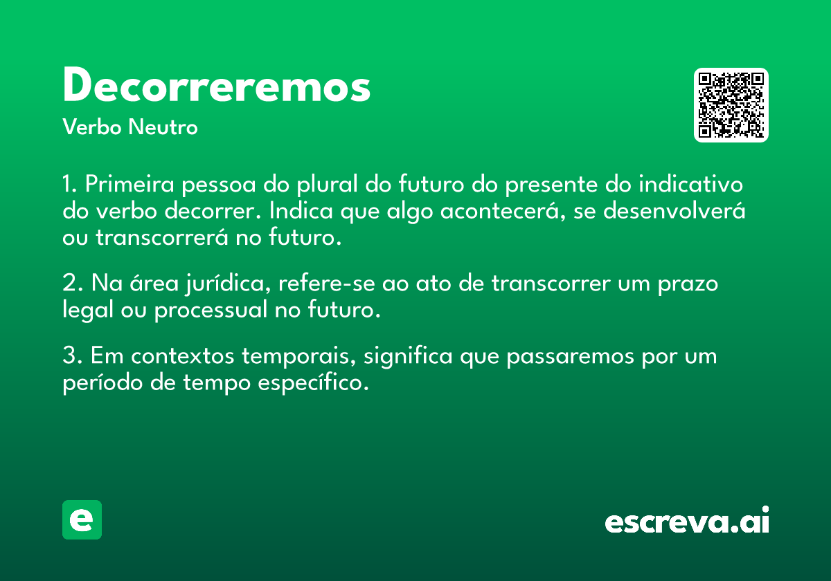 decorreremos