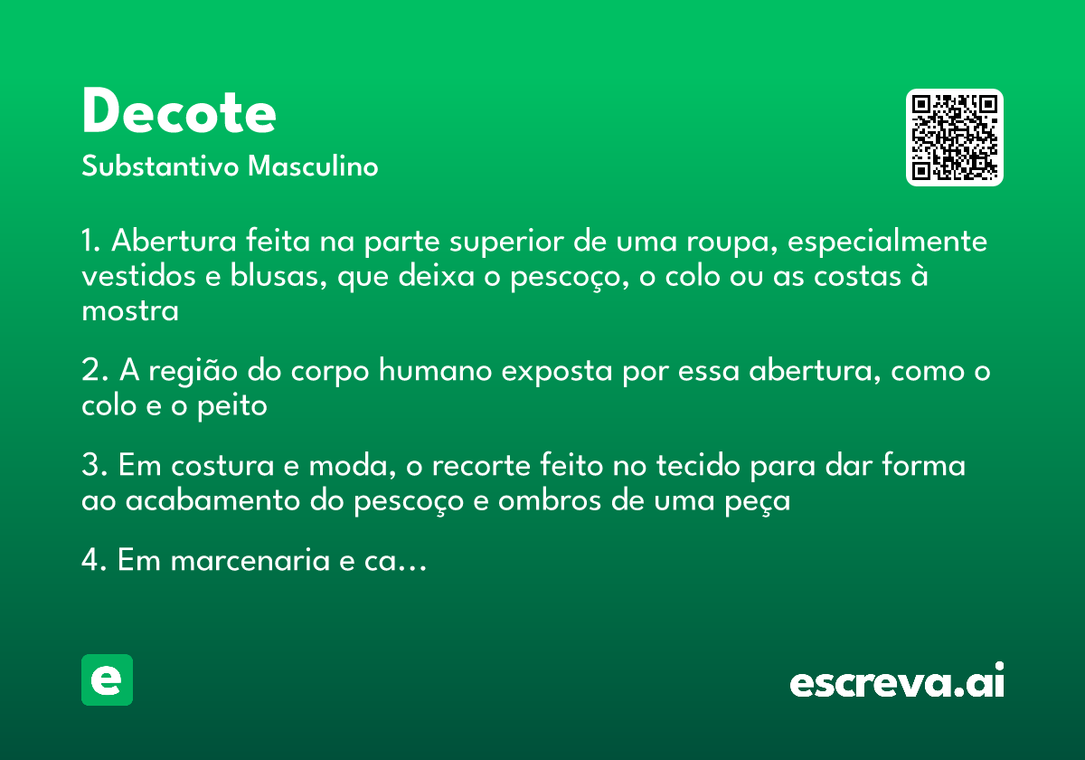 decote