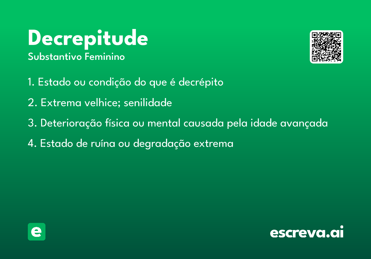 decrepitude
