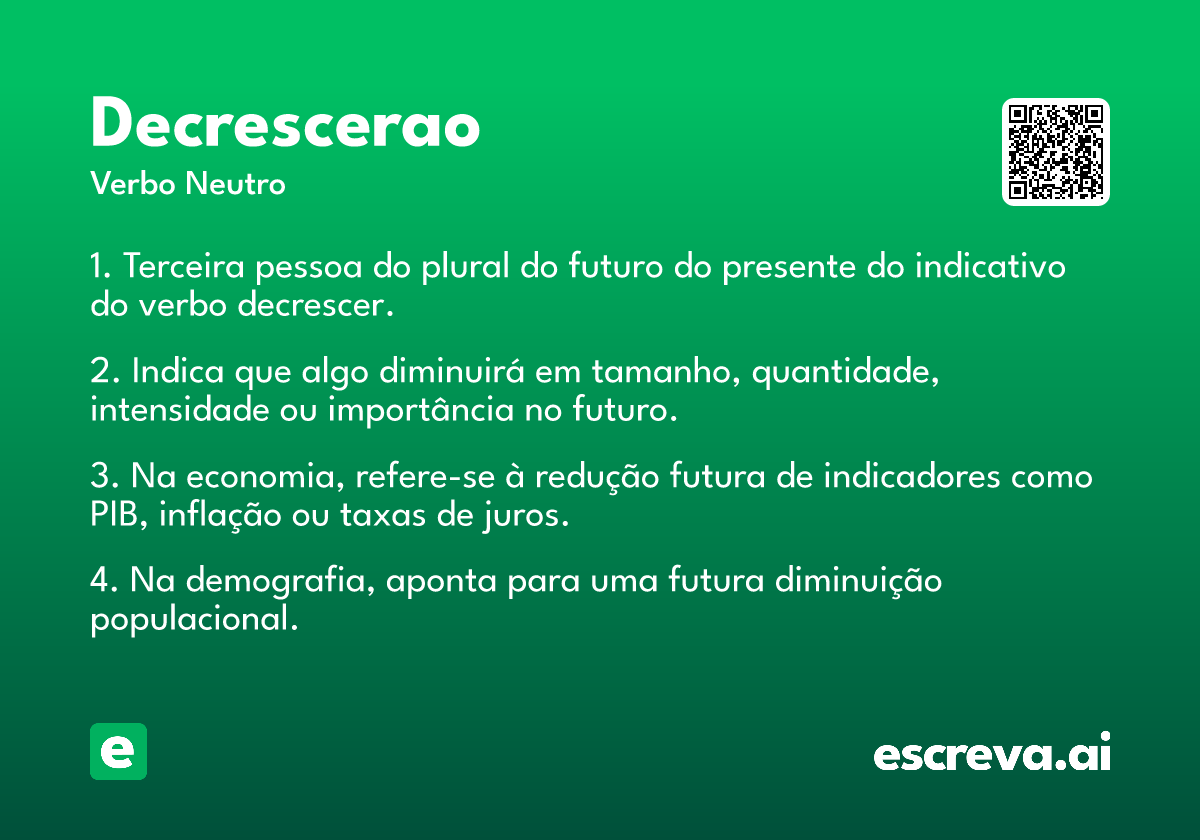 decrescerao