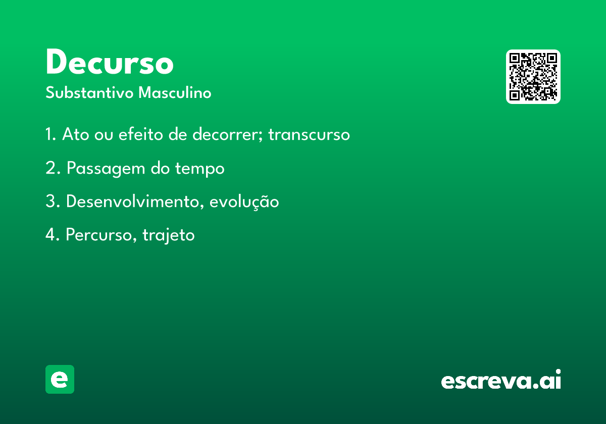 decurso