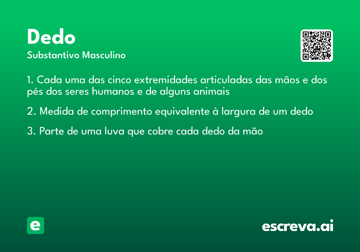 dedo