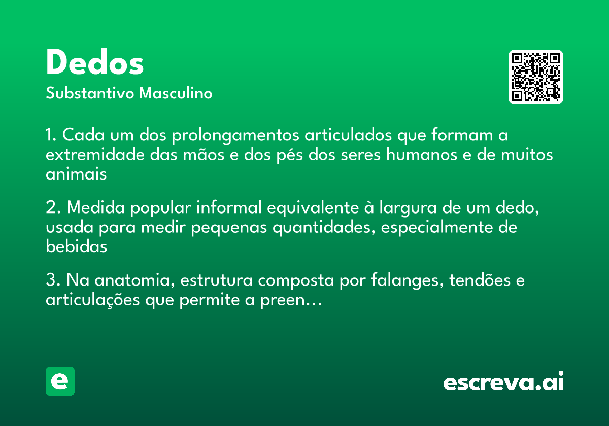 dedos
