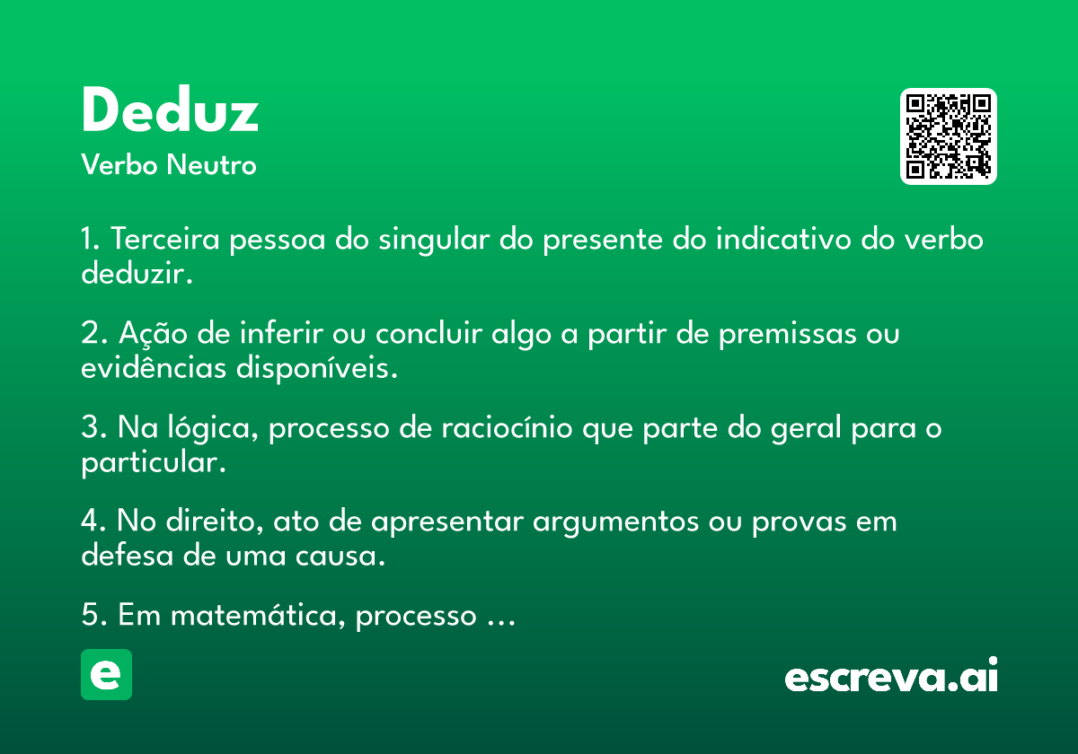 deduz