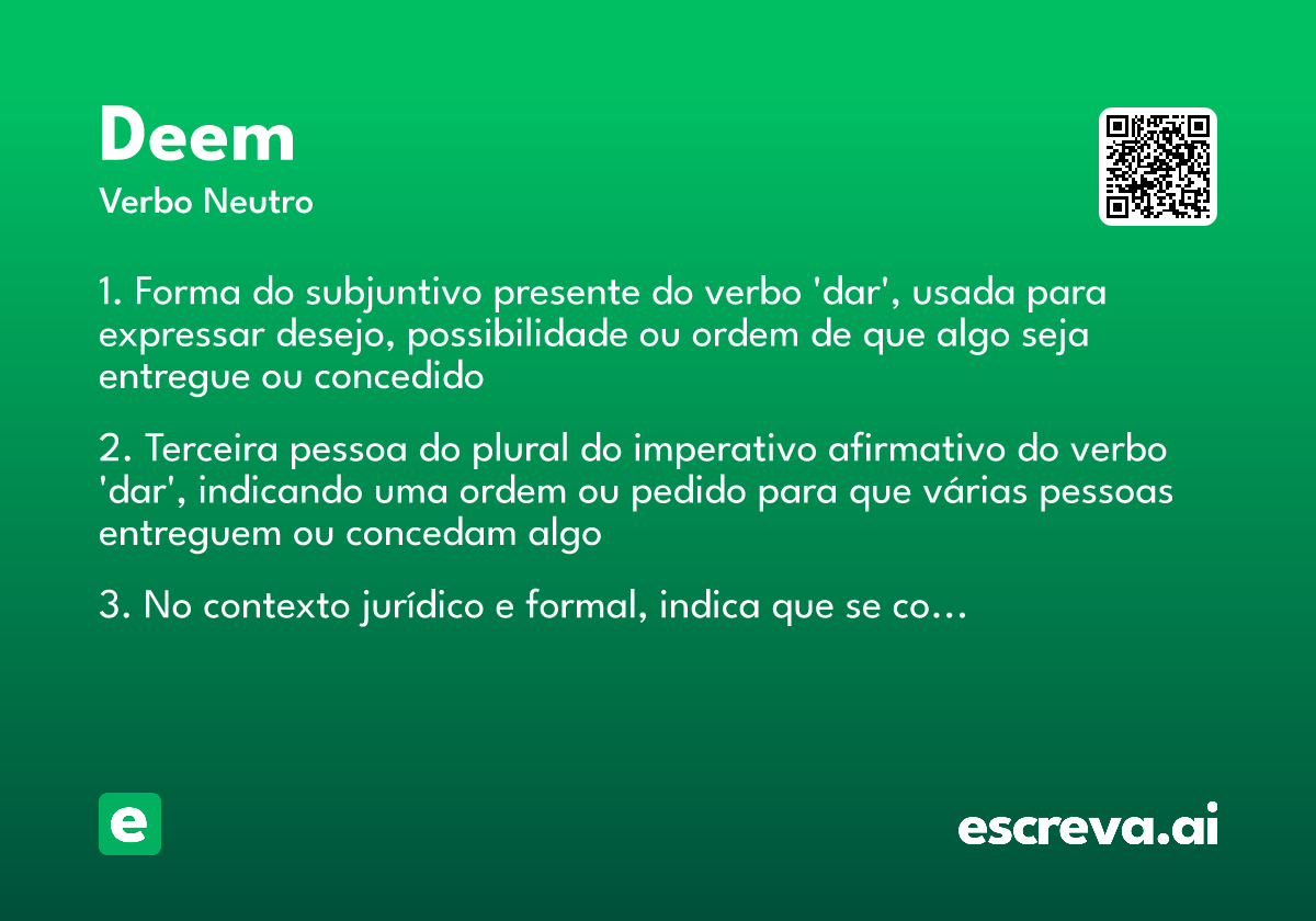 deem