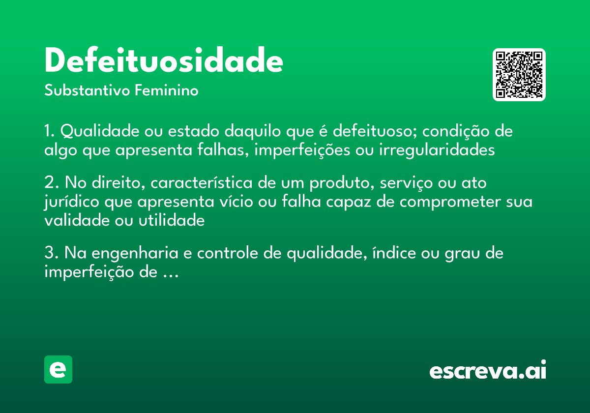 defeituosidade