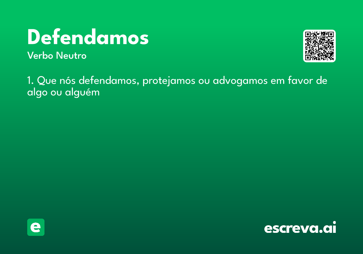 defendamos