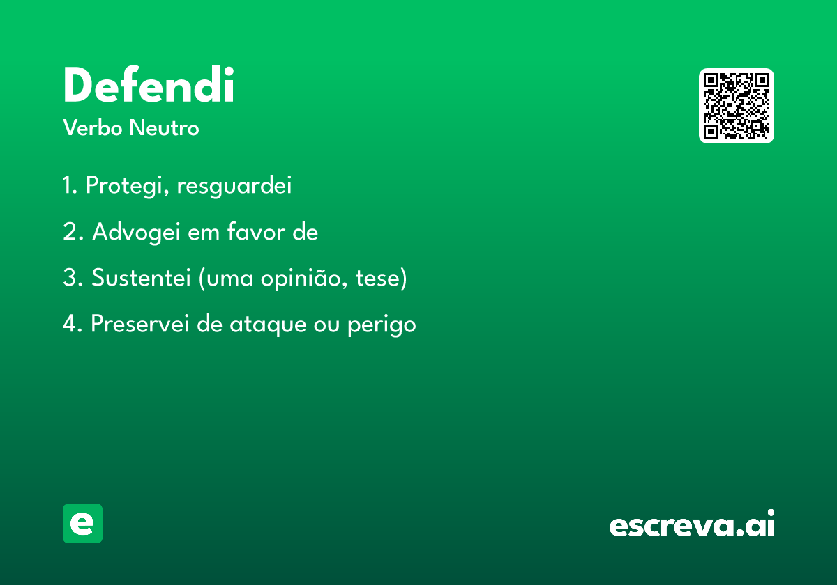 defendi