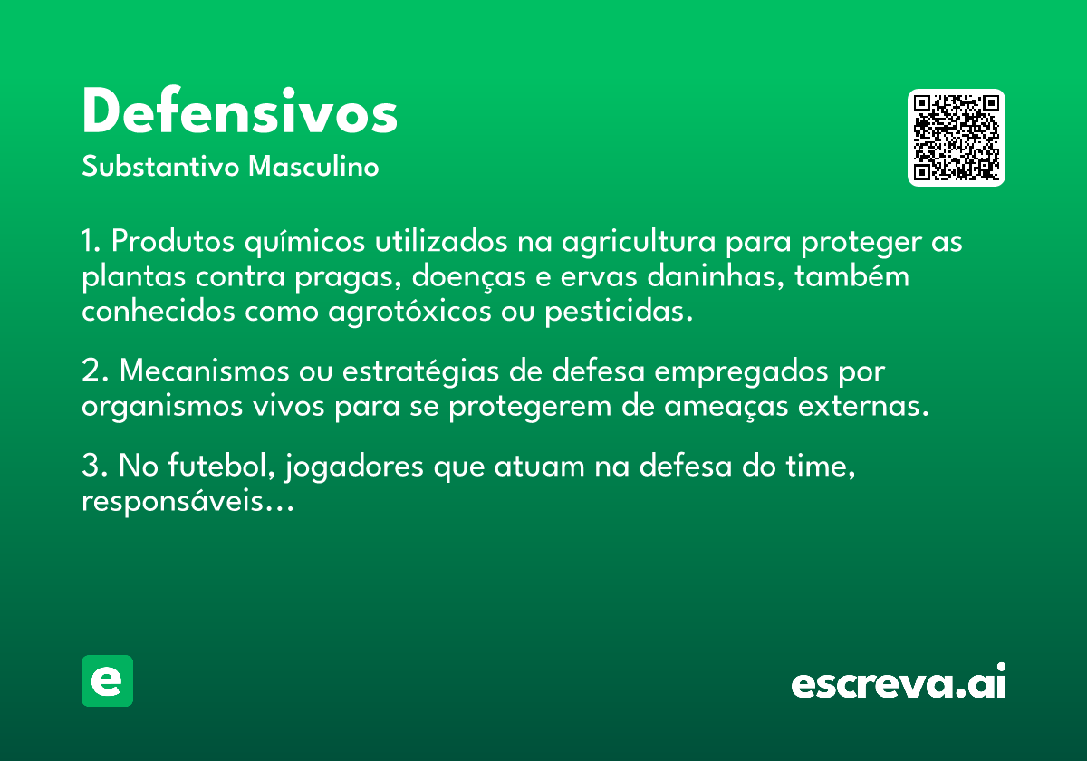 defensivos