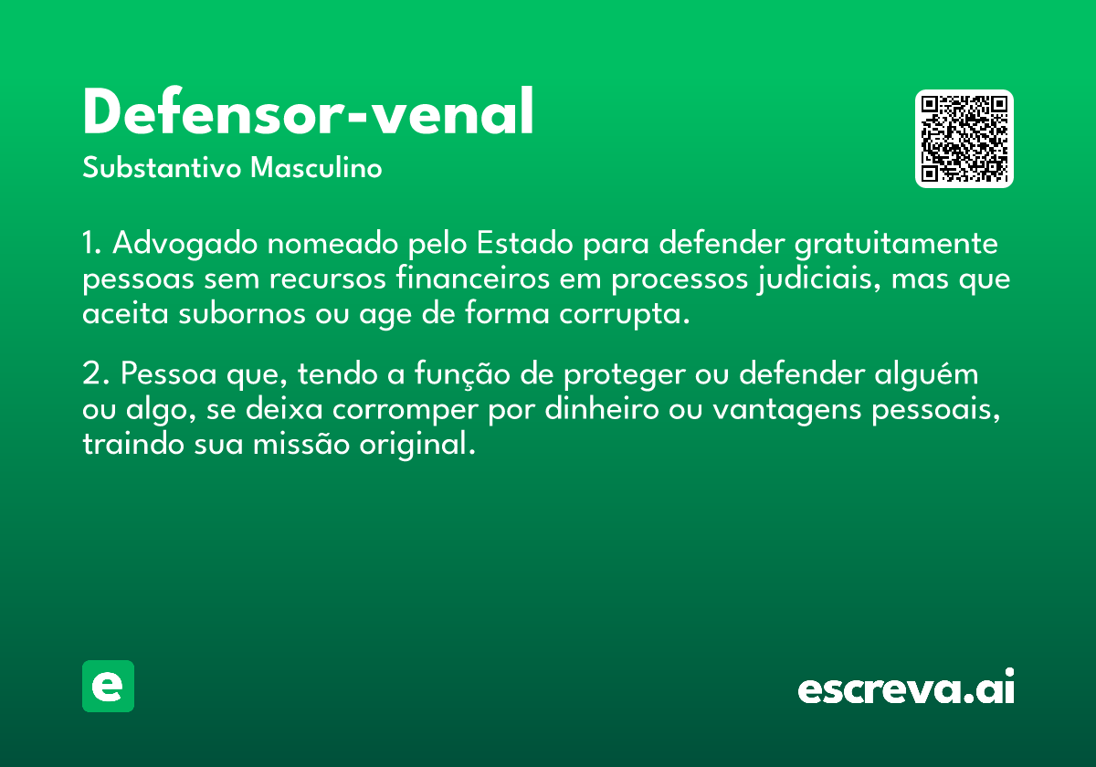 defensor-venal