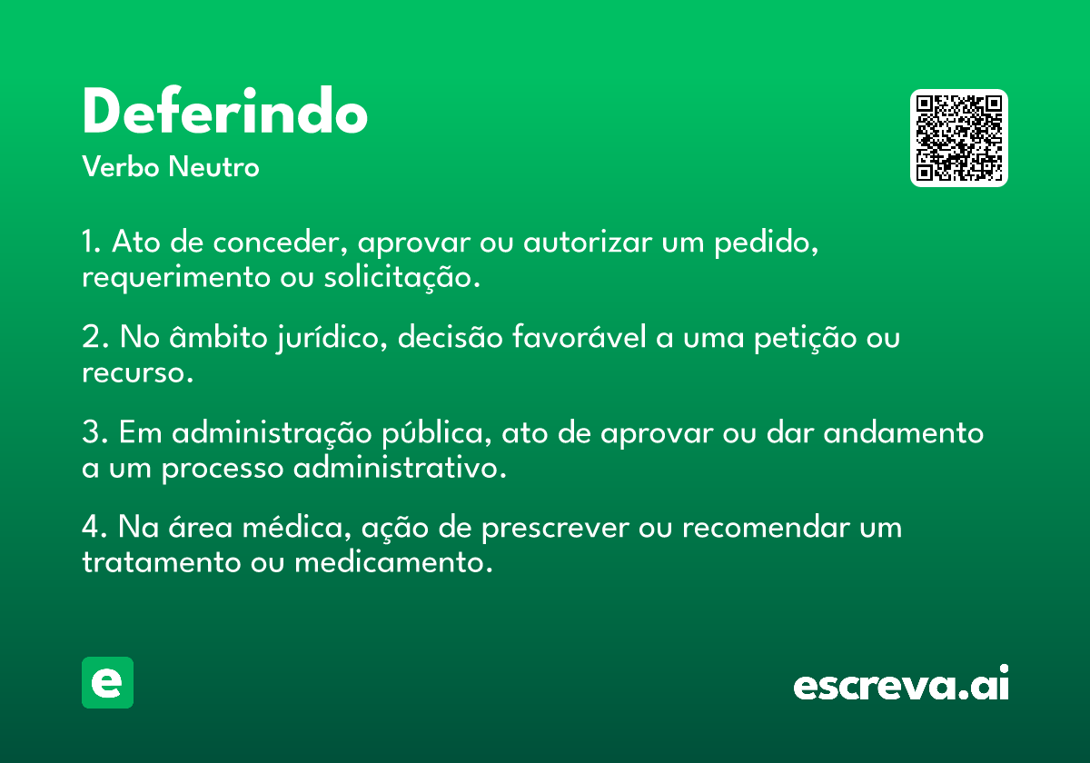 deferindo