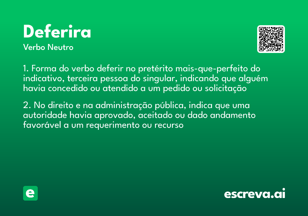 deferira