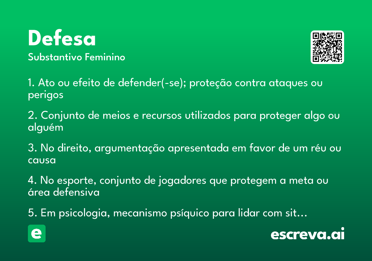 defesa