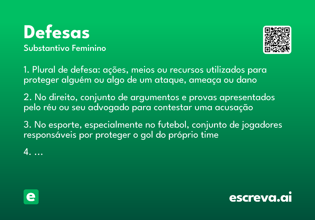 defesas