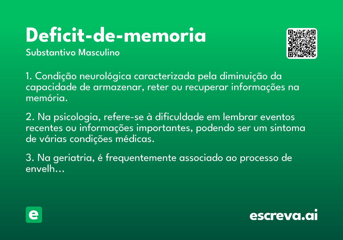 deficit-de-memoria