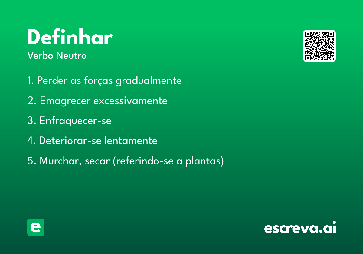 definhar