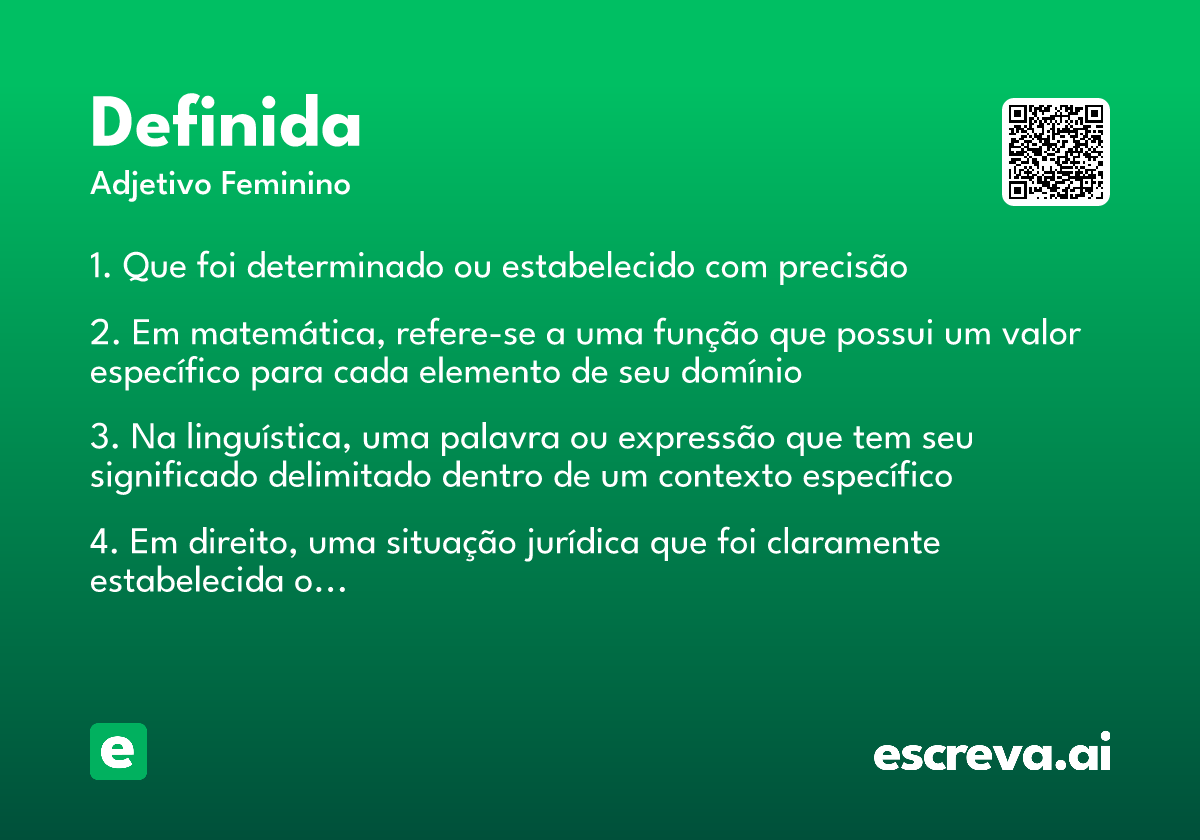 definida
