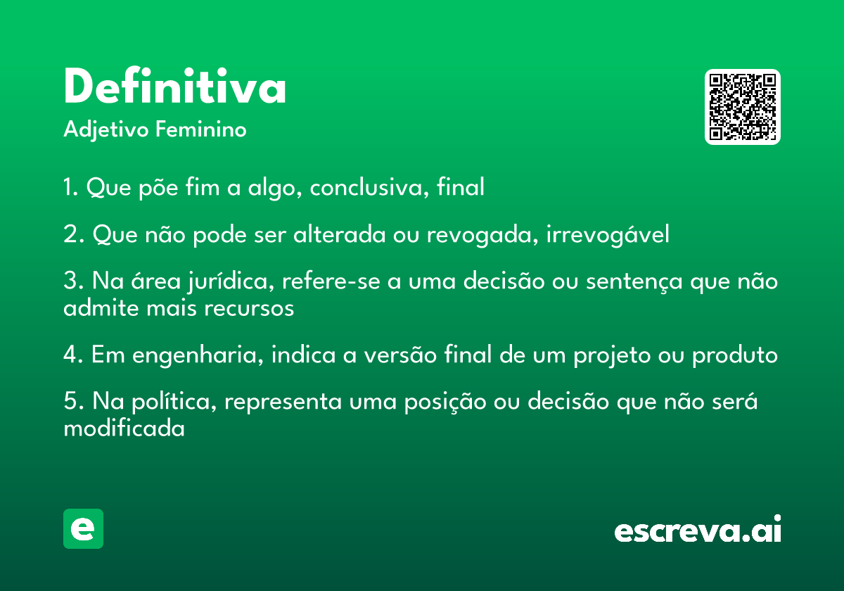 definitiva