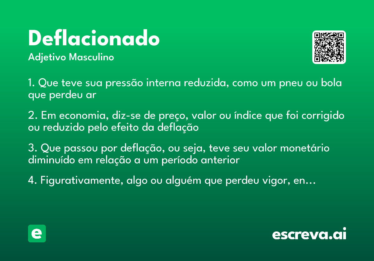 deflacionado