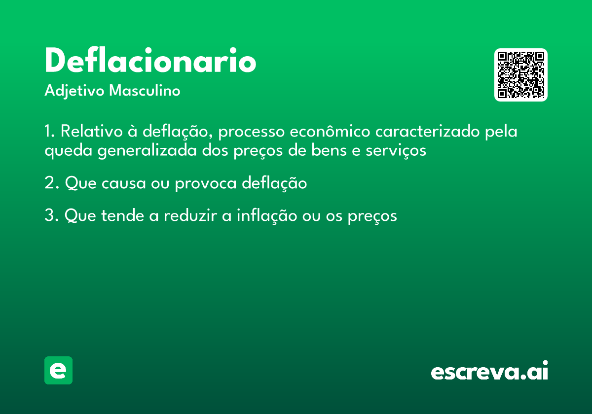 deflacionario