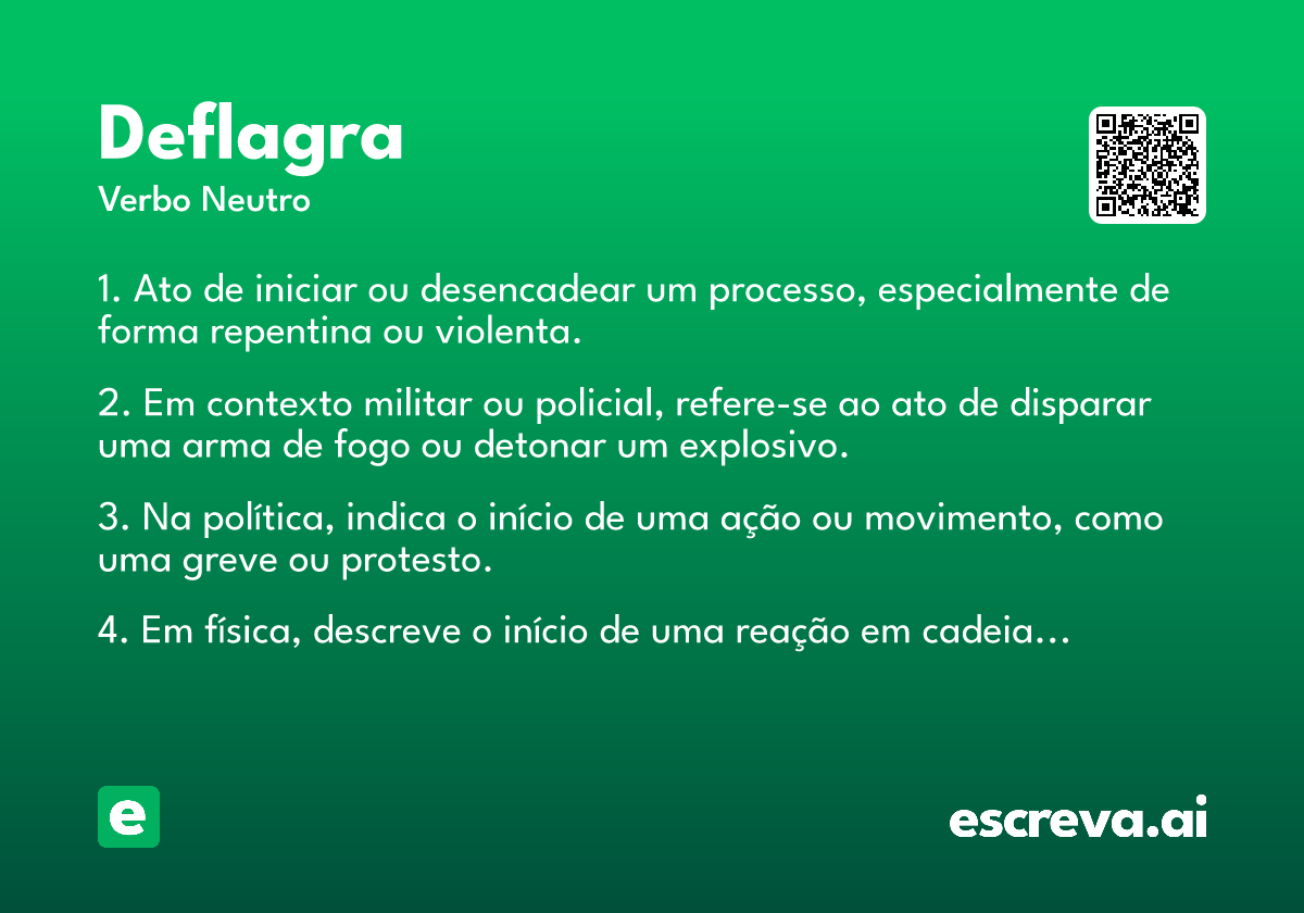 deflagra