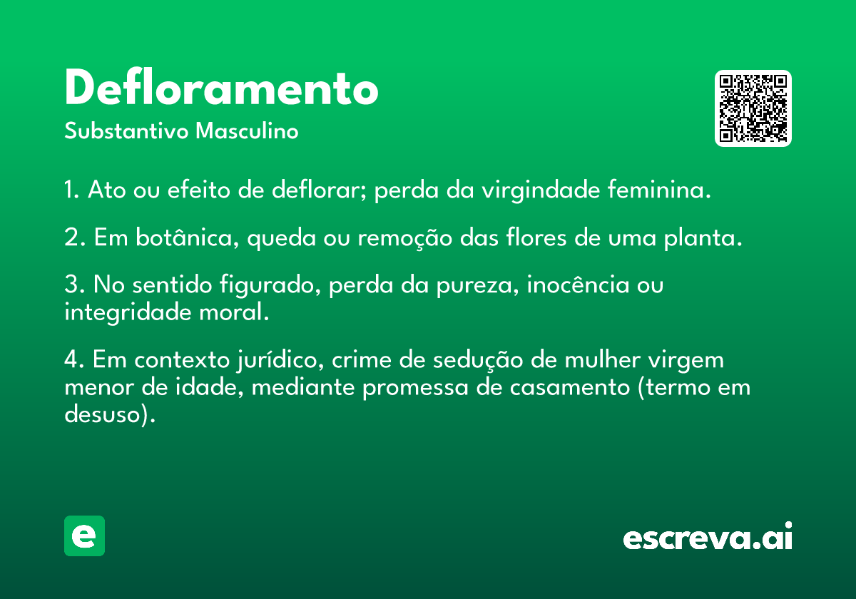 defloramento