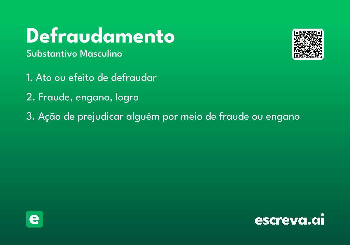 defraudamento