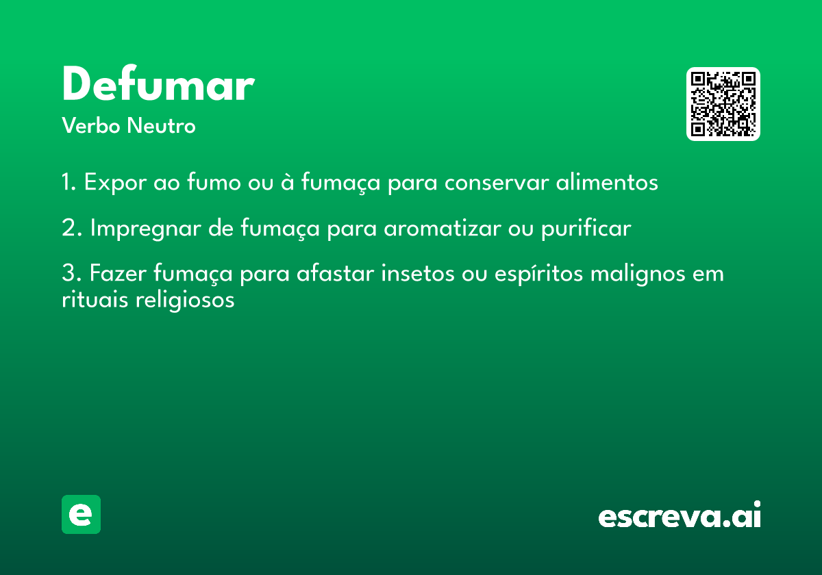 defumar