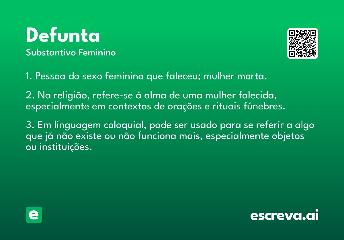 defunta