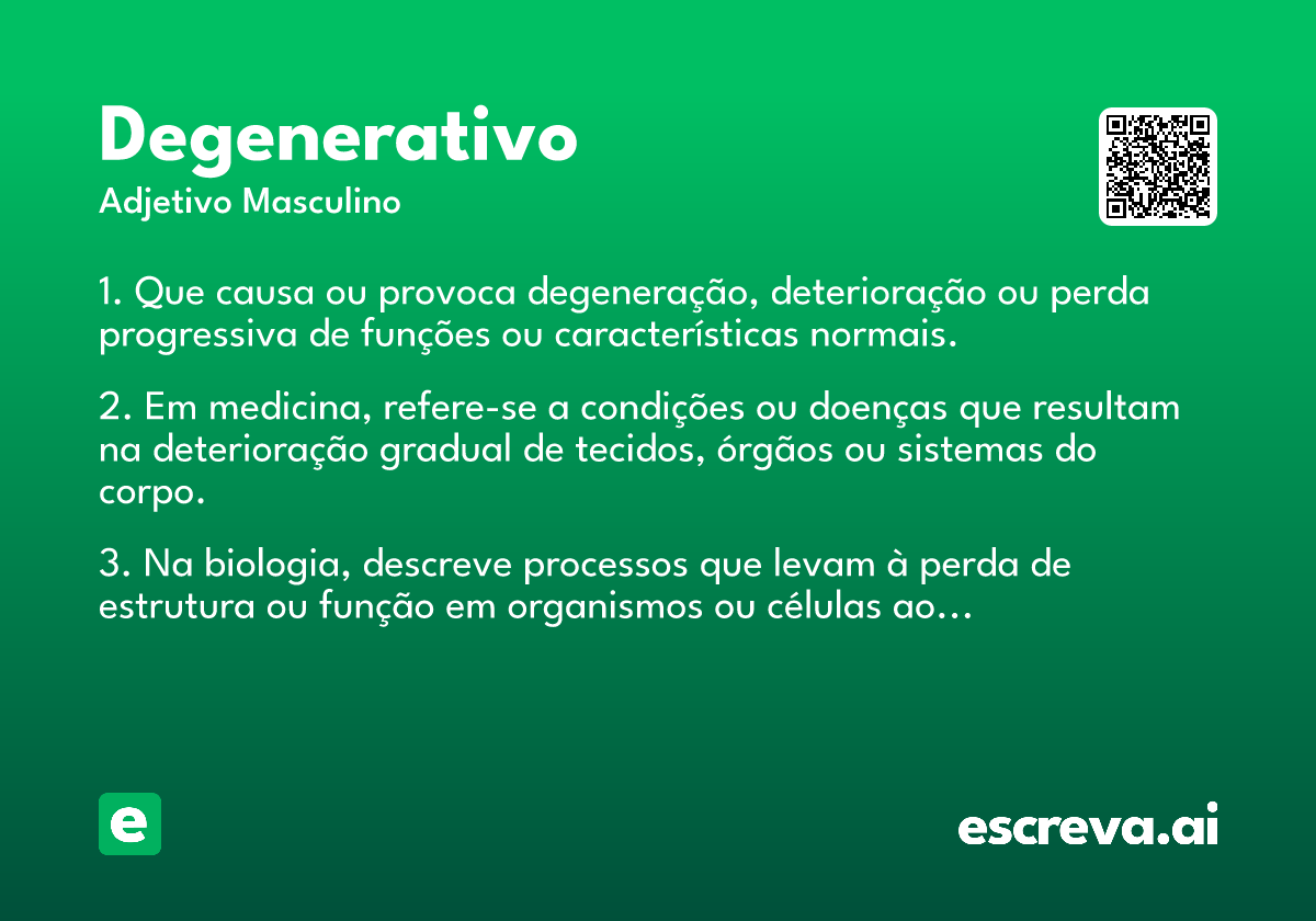 degenerativo