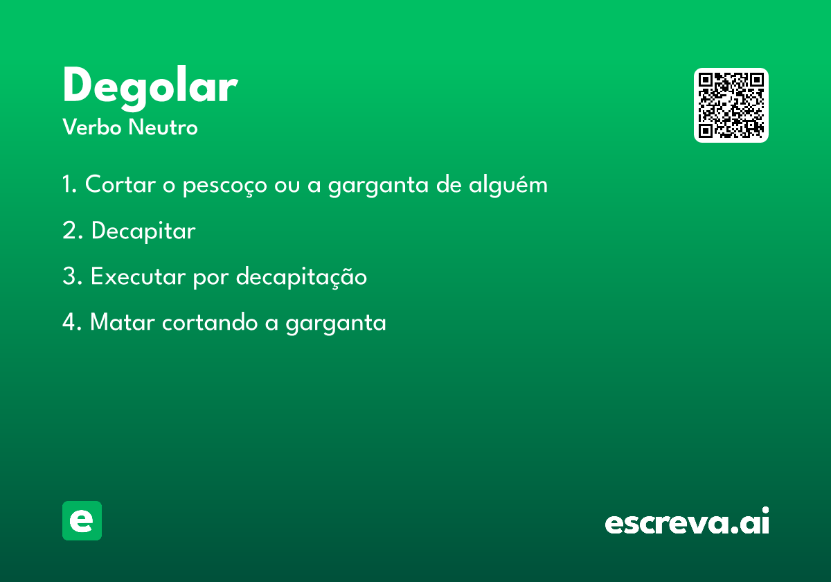 degolar