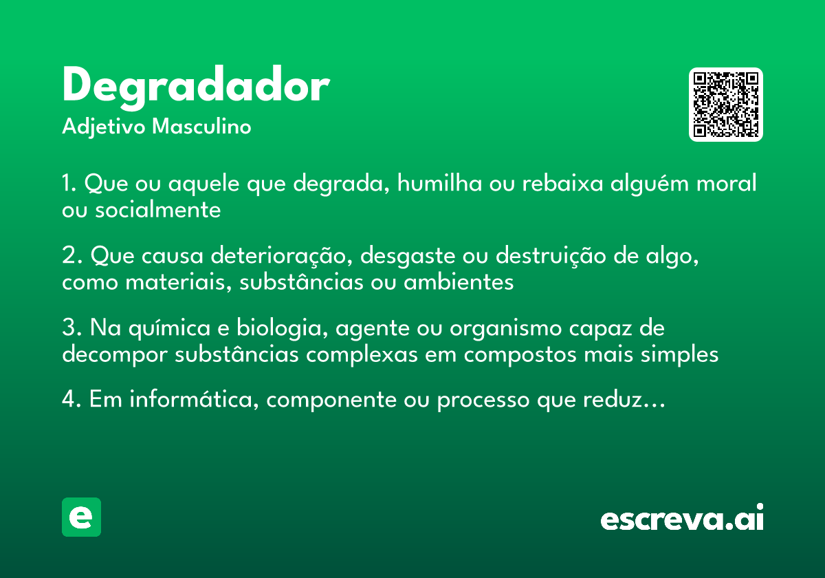 degradador