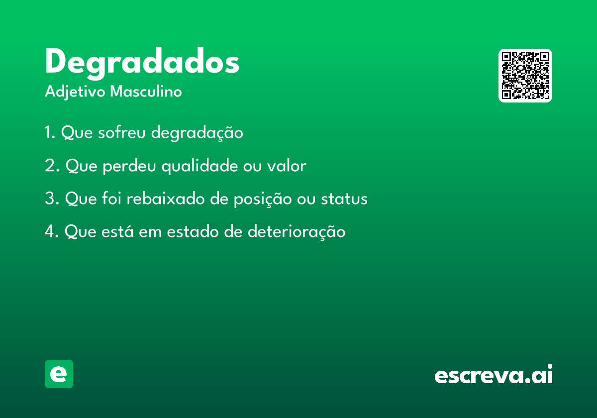 degradados
