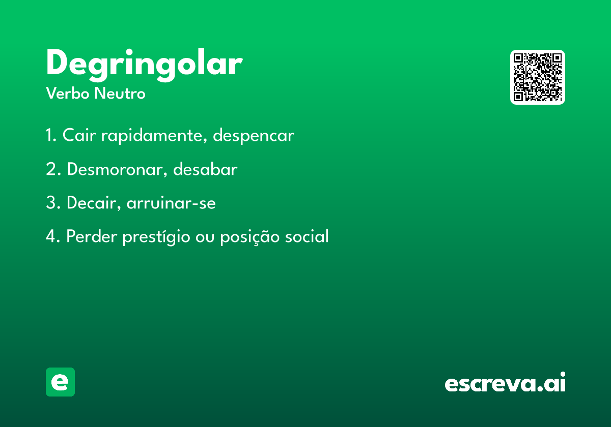 degringolar