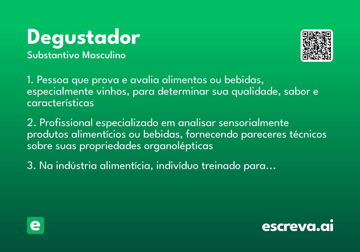 degustador
