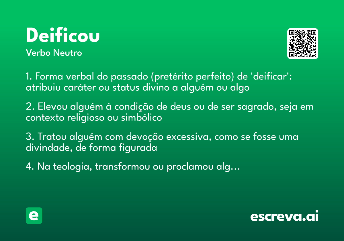 deificou